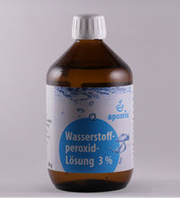 Wasserstoffperoxid trocknet Herpesbläschen aus